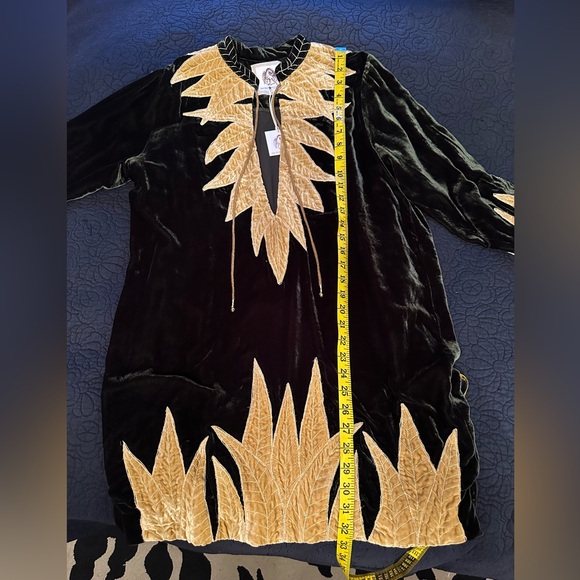 ❌Do not buy❌ For Jess❌  HTF Chasing Unicorns Green Aquarius Velvet Tunic - Picture 10 of 10